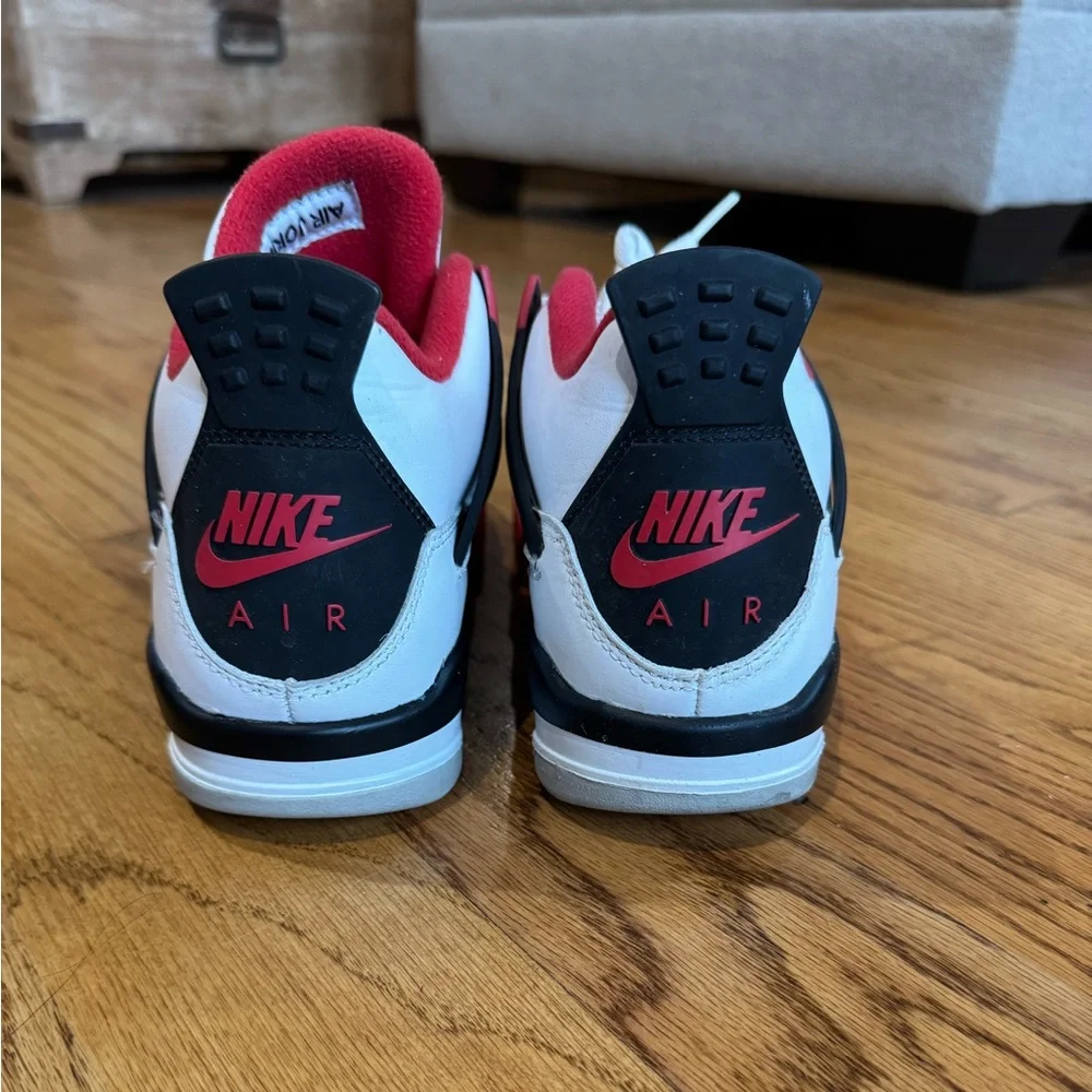 Size 5.5 - Nike Air Jordan 4 Retro OG GS Fire Red 2020 Men's Shoes